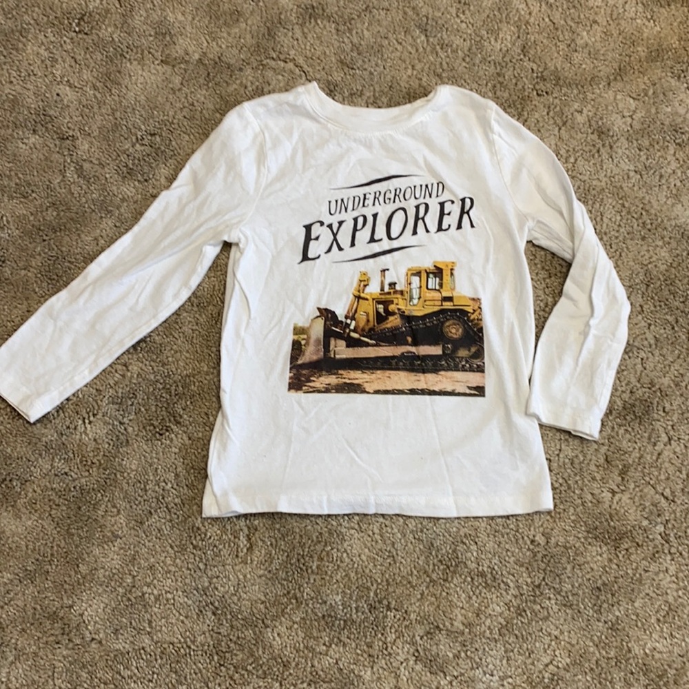 LN boys 5t Old Navy bulldozer tee